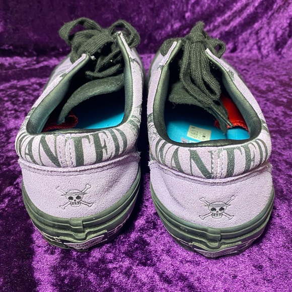 VANS x One Piece Skate Old Skool Shoes Mens 7 Purple GUC - Picture 7 of 14